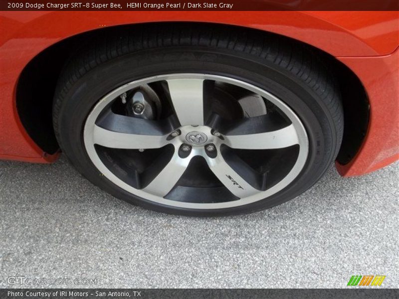 HEMI Orange Pearl / Dark Slate Gray 2009 Dodge Charger SRT-8 Super Bee