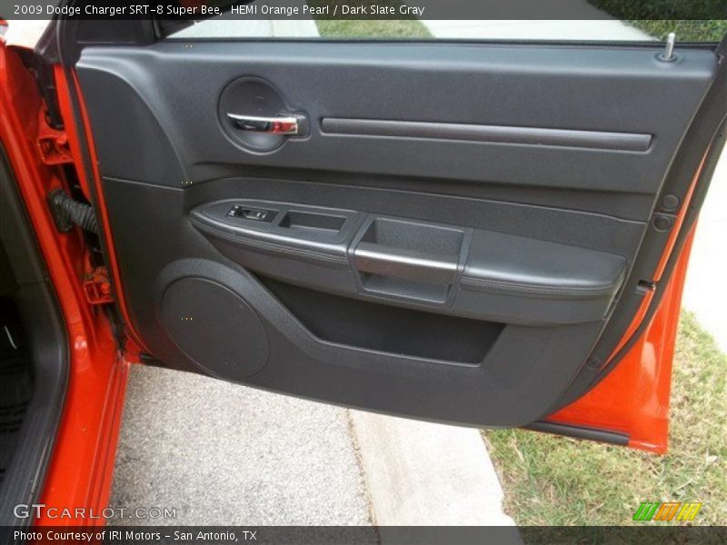 HEMI Orange Pearl / Dark Slate Gray 2009 Dodge Charger SRT-8 Super Bee