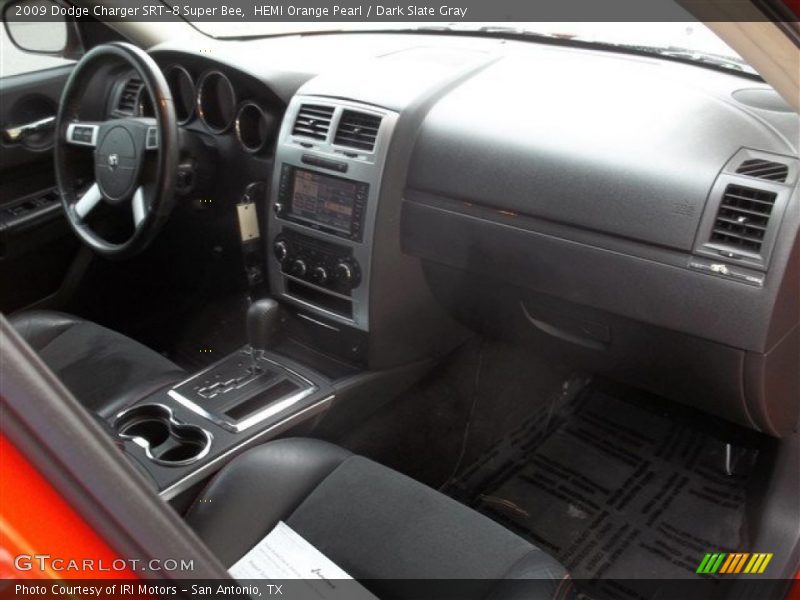 HEMI Orange Pearl / Dark Slate Gray 2009 Dodge Charger SRT-8 Super Bee