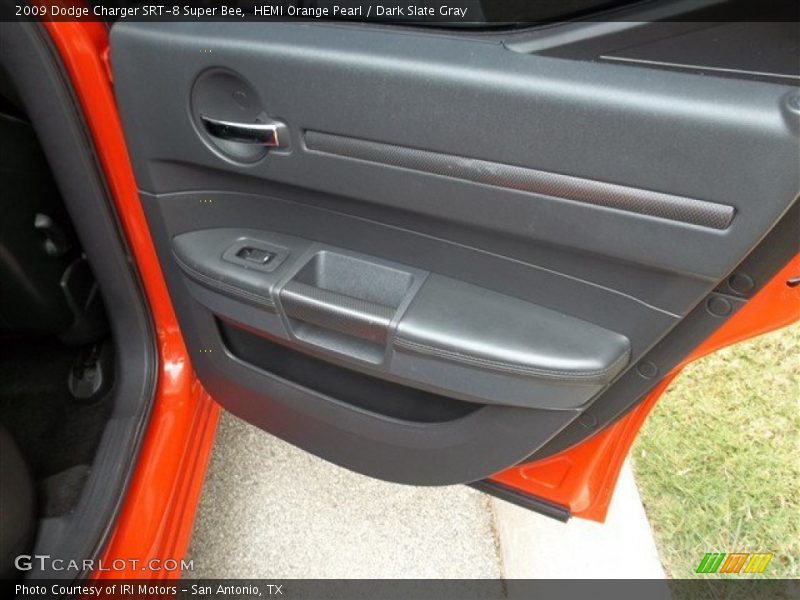 HEMI Orange Pearl / Dark Slate Gray 2009 Dodge Charger SRT-8 Super Bee