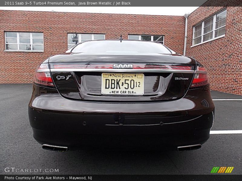 Java Brown Metallic / Jet Black 2011 Saab 9-5 Turbo4 Premium Sedan