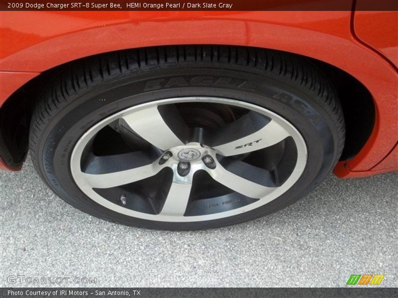 HEMI Orange Pearl / Dark Slate Gray 2009 Dodge Charger SRT-8 Super Bee
