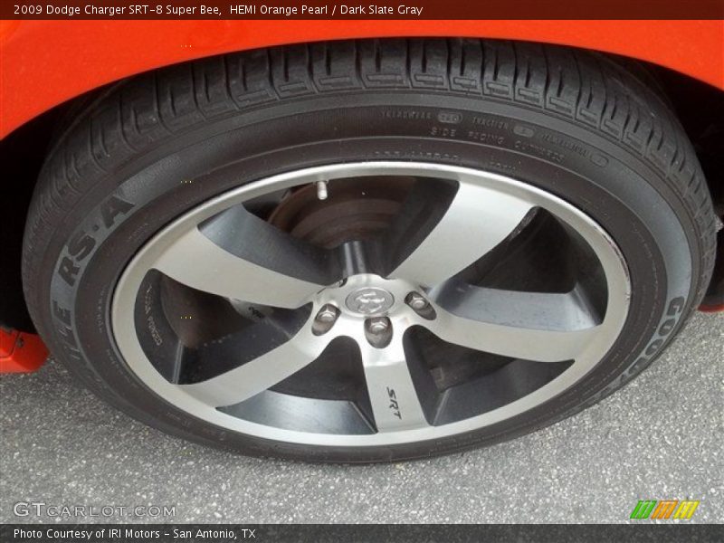 HEMI Orange Pearl / Dark Slate Gray 2009 Dodge Charger SRT-8 Super Bee