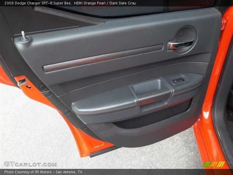 HEMI Orange Pearl / Dark Slate Gray 2009 Dodge Charger SRT-8 Super Bee