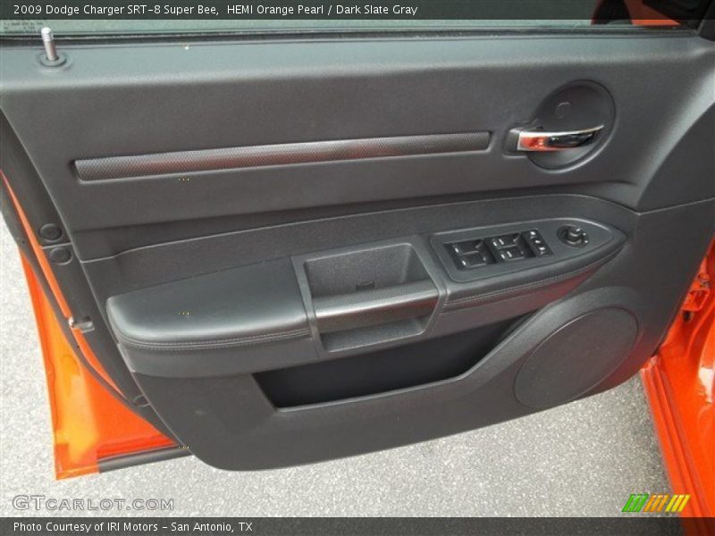 HEMI Orange Pearl / Dark Slate Gray 2009 Dodge Charger SRT-8 Super Bee