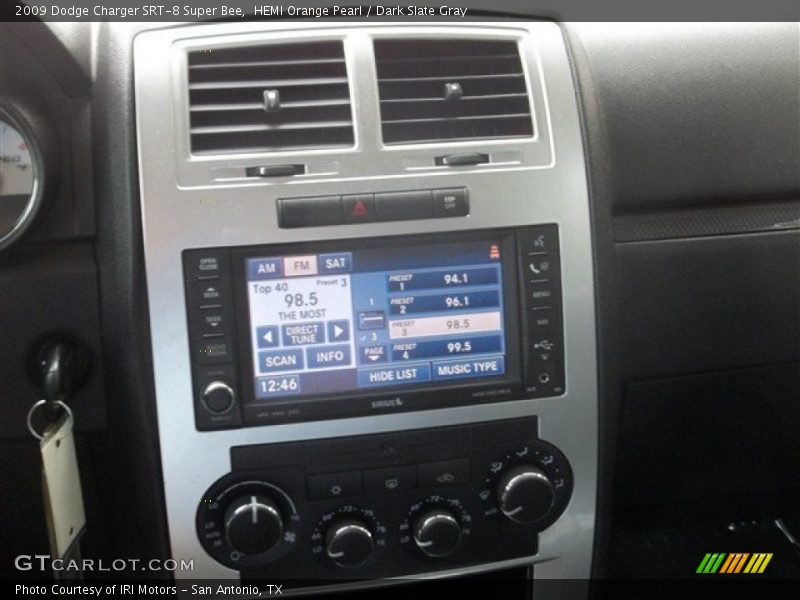 HEMI Orange Pearl / Dark Slate Gray 2009 Dodge Charger SRT-8 Super Bee