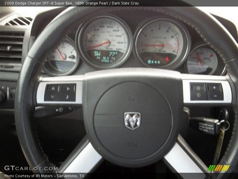 HEMI Orange Pearl / Dark Slate Gray 2009 Dodge Charger SRT-8 Super Bee