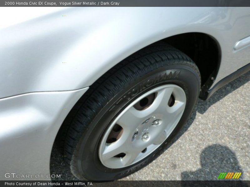Vogue Silver Metallic / Dark Gray 2000 Honda Civic EX Coupe