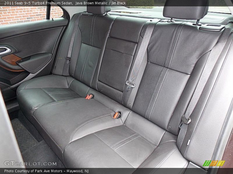 Rear Seat of 2011 9-5 Turbo4 Premium Sedan