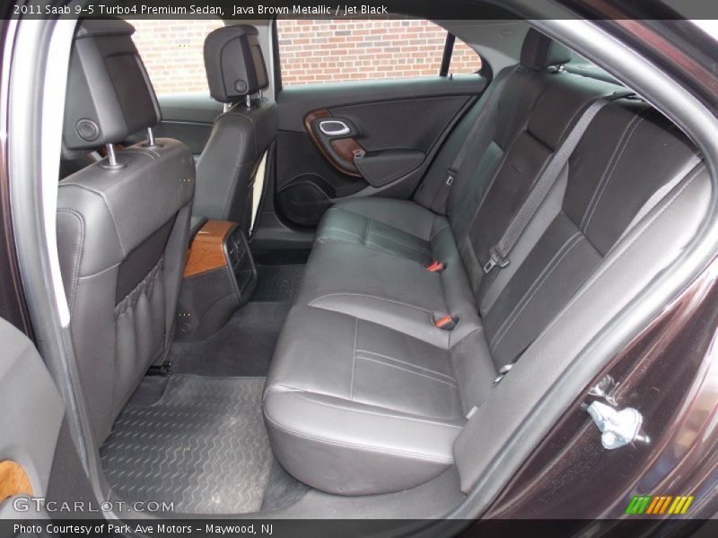 Rear Seat of 2011 9-5 Turbo4 Premium Sedan