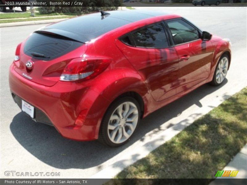 Boston Red / Gray 2013 Hyundai Veloster