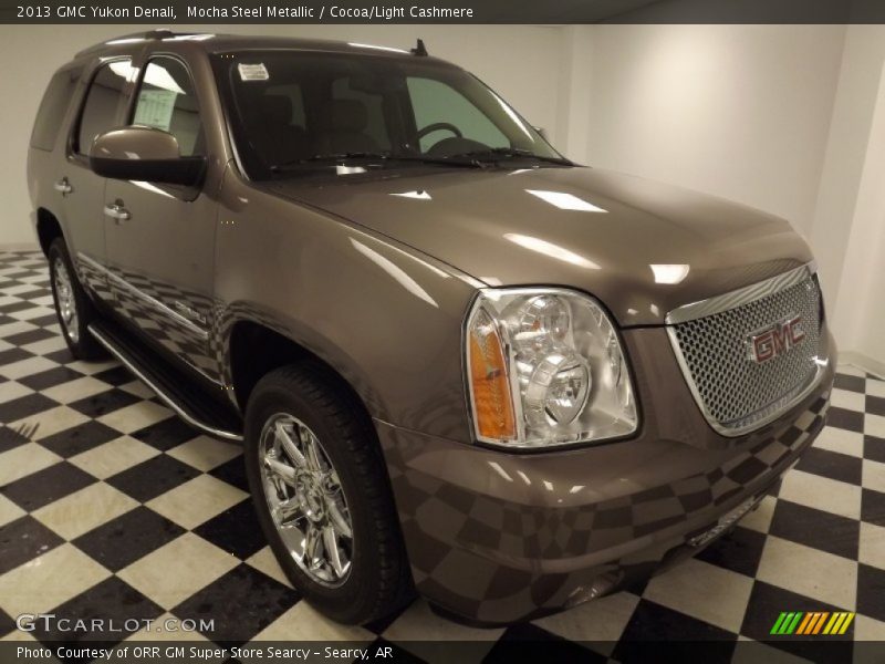 Mocha Steel Metallic / Cocoa/Light Cashmere 2013 GMC Yukon Denali