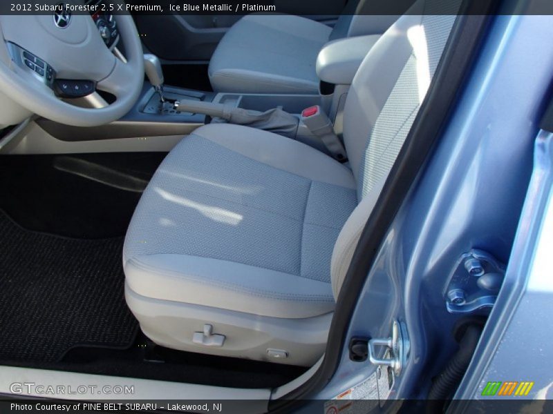 Ice Blue Metallic / Platinum 2012 Subaru Forester 2.5 X Premium