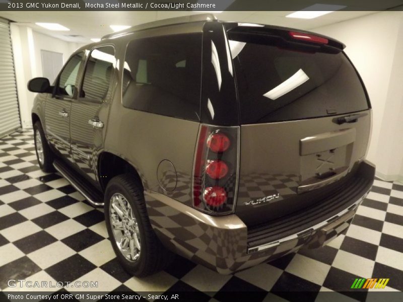 Mocha Steel Metallic / Cocoa/Light Cashmere 2013 GMC Yukon Denali