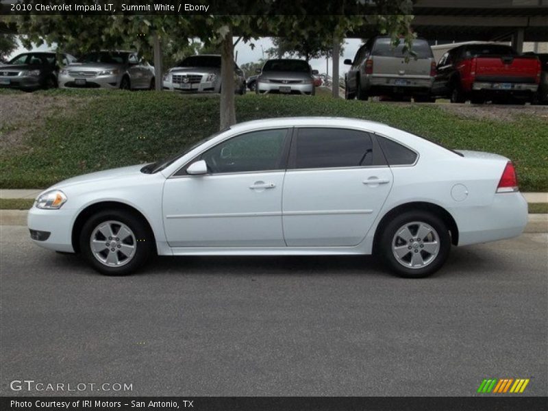 Summit White / Ebony 2010 Chevrolet Impala LT