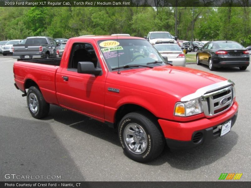 Front 3/4 View of 2009 Ranger XLT Regular Cab