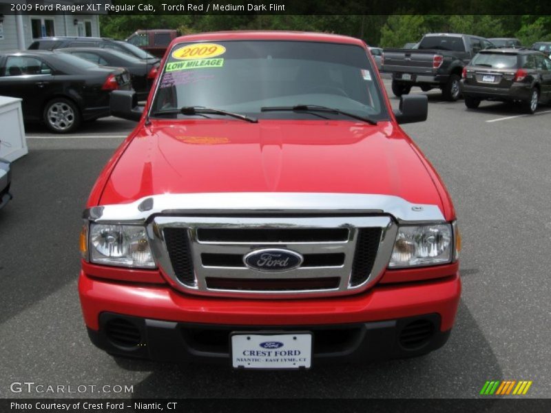 Torch Red / Medium Dark Flint 2009 Ford Ranger XLT Regular Cab