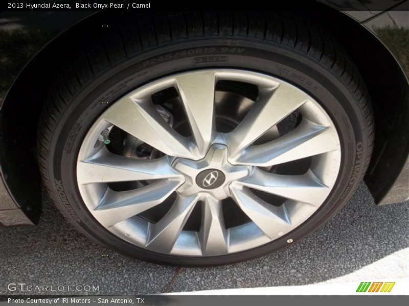 Black Onyx Pearl / Camel 2013 Hyundai Azera
