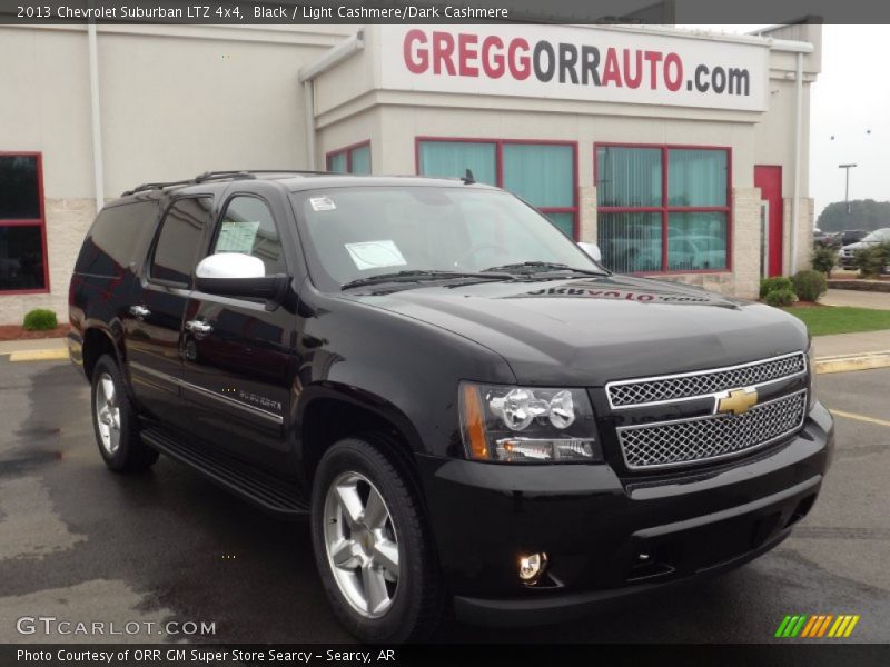 Black / Light Cashmere/Dark Cashmere 2013 Chevrolet Suburban LTZ 4x4