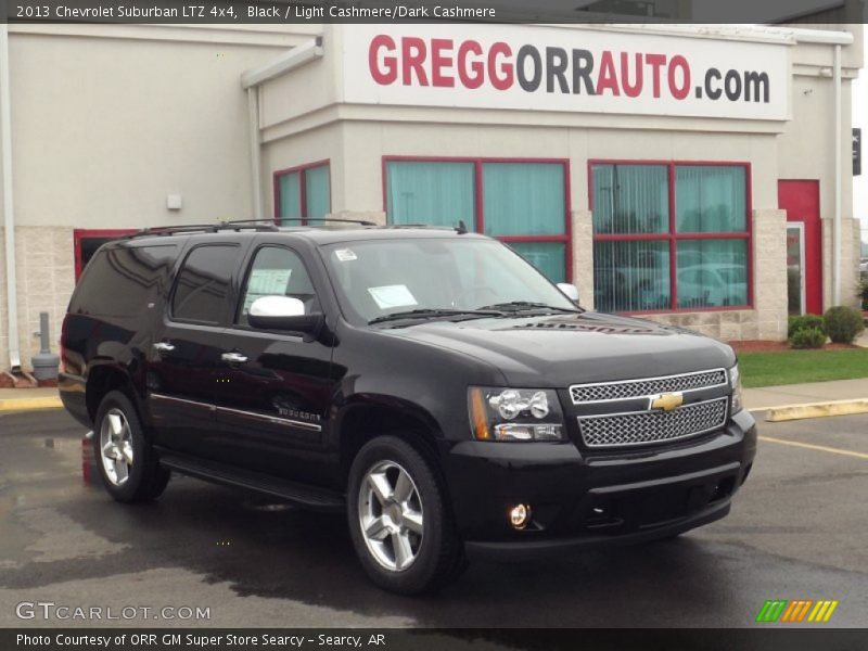 Black / Light Cashmere/Dark Cashmere 2013 Chevrolet Suburban LTZ 4x4
