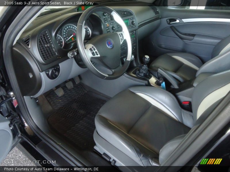  2006 9-3 Aero Sport Sedan Slate Gray Interior