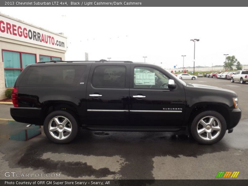 Black / Light Cashmere/Dark Cashmere 2013 Chevrolet Suburban LTZ 4x4