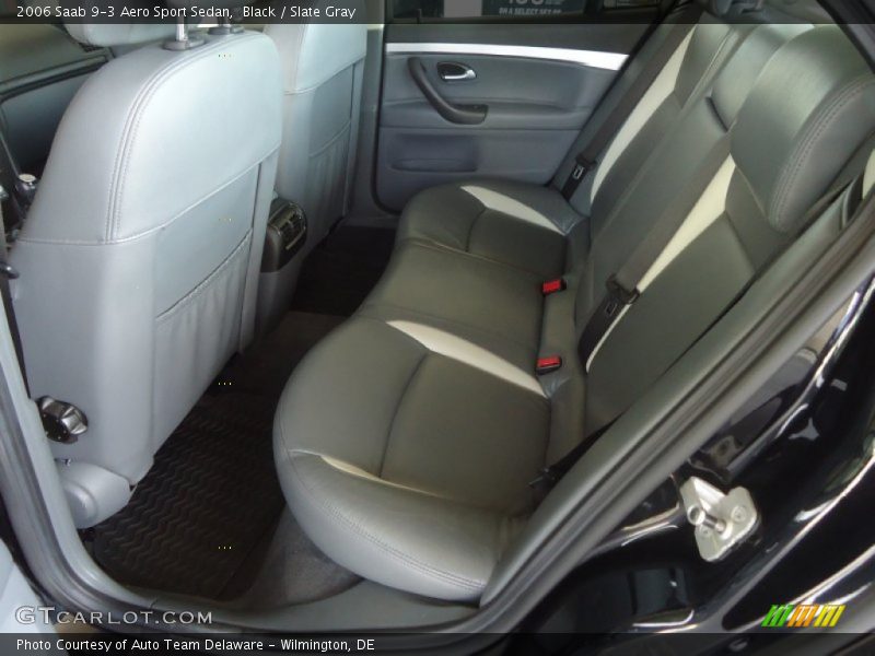 Rear Seat of 2006 9-3 Aero Sport Sedan