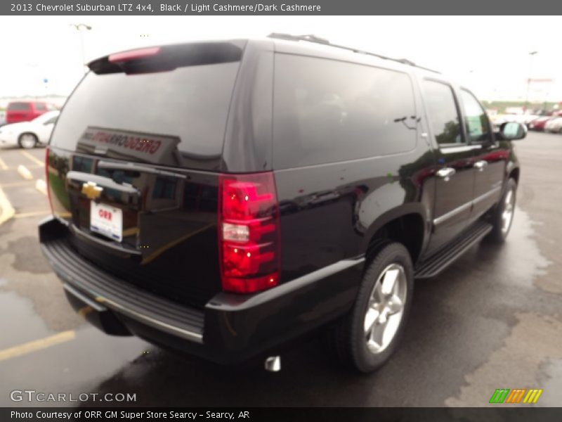 Black / Light Cashmere/Dark Cashmere 2013 Chevrolet Suburban LTZ 4x4