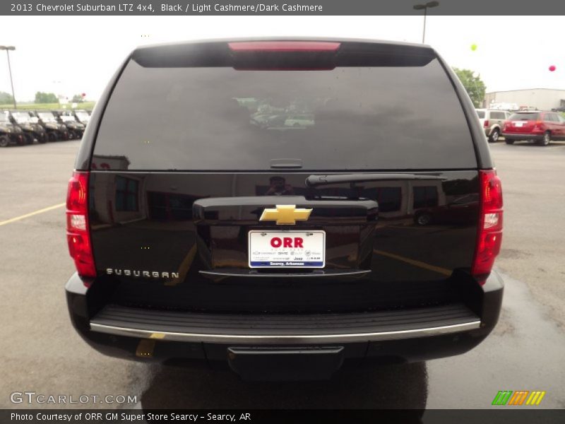 Black / Light Cashmere/Dark Cashmere 2013 Chevrolet Suburban LTZ 4x4
