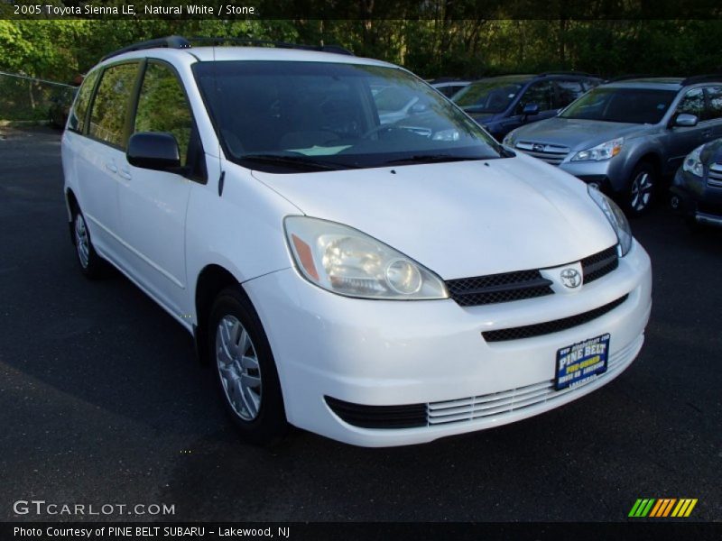 Natural White / Stone 2005 Toyota Sienna LE