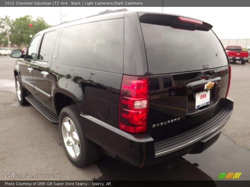 Black / Light Cashmere/Dark Cashmere 2013 Chevrolet Suburban LTZ 4x4
