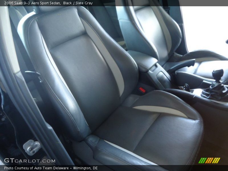 Black / Slate Gray 2006 Saab 9-3 Aero Sport Sedan