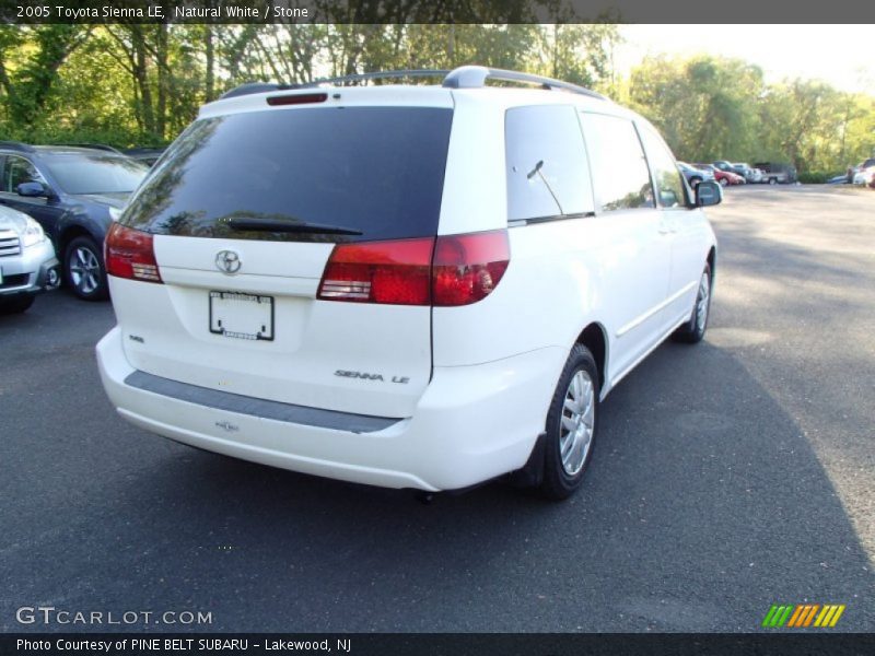 Natural White / Stone 2005 Toyota Sienna LE