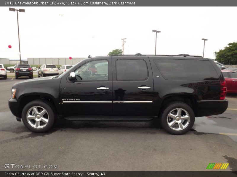 Black / Light Cashmere/Dark Cashmere 2013 Chevrolet Suburban LTZ 4x4