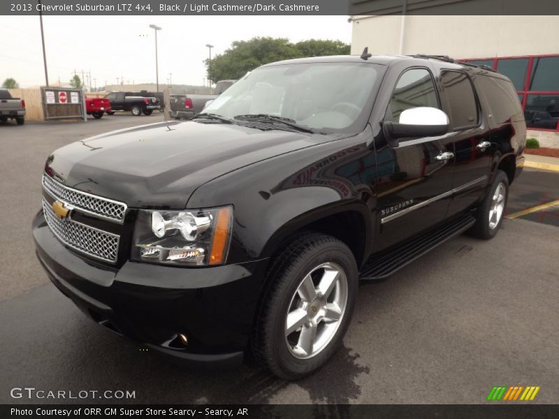 Black / Light Cashmere/Dark Cashmere 2013 Chevrolet Suburban LTZ 4x4