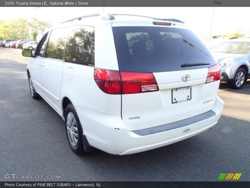 Natural White / Stone 2005 Toyota Sienna LE