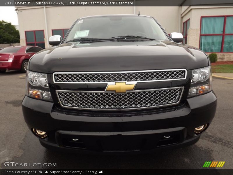 Black / Light Cashmere/Dark Cashmere 2013 Chevrolet Suburban LTZ 4x4
