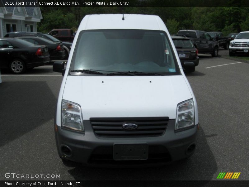 Frozen White / Dark Gray 2010 Ford Transit Connect XL Cargo Van