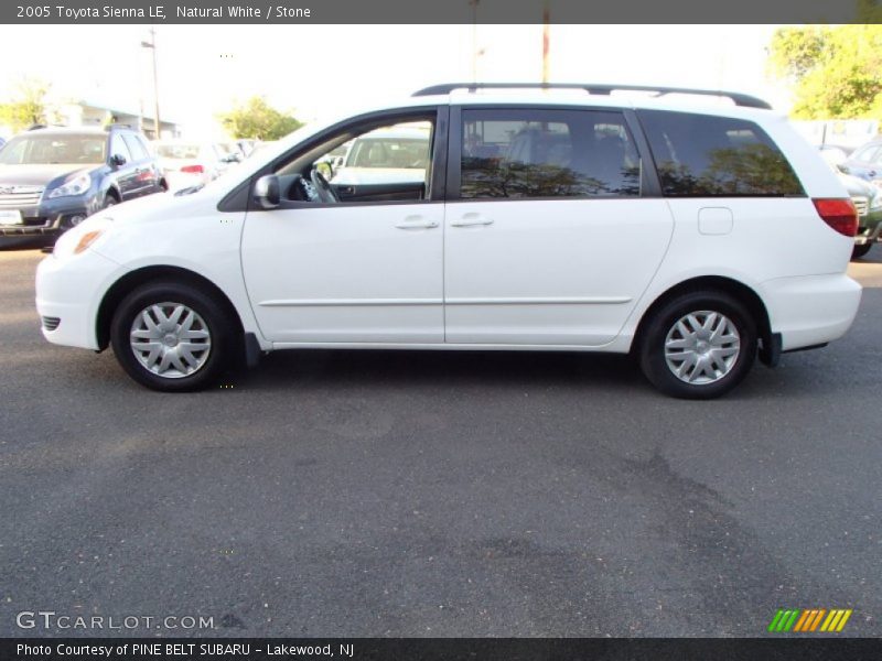 Natural White / Stone 2005 Toyota Sienna LE