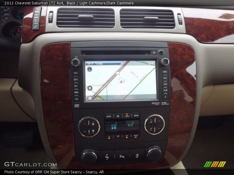 Black / Light Cashmere/Dark Cashmere 2013 Chevrolet Suburban LTZ 4x4