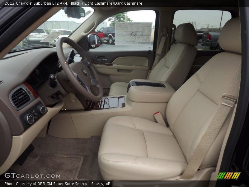 Black / Light Cashmere/Dark Cashmere 2013 Chevrolet Suburban LTZ 4x4