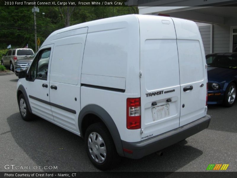 Frozen White / Dark Gray 2010 Ford Transit Connect XL Cargo Van