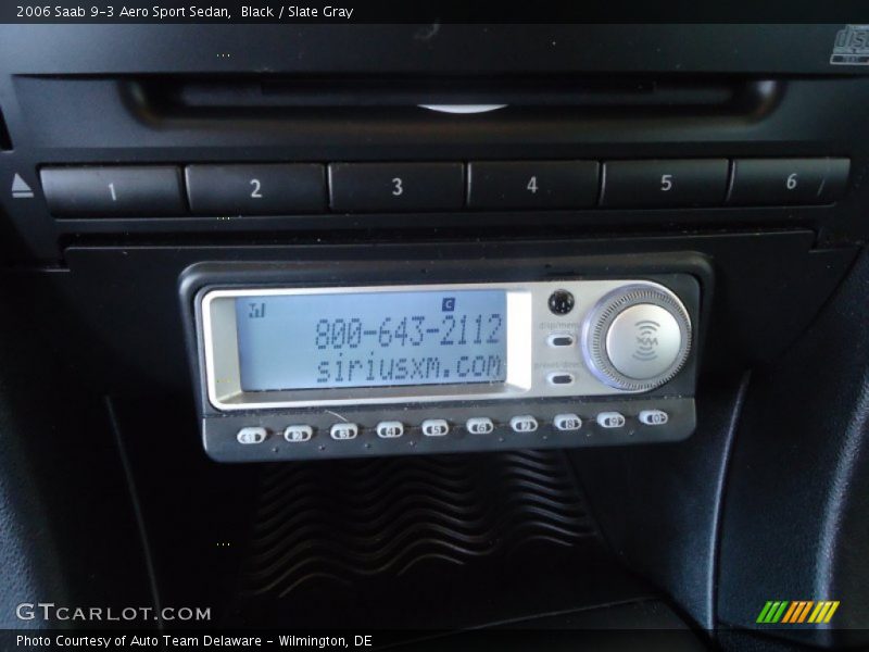 Black / Slate Gray 2006 Saab 9-3 Aero Sport Sedan