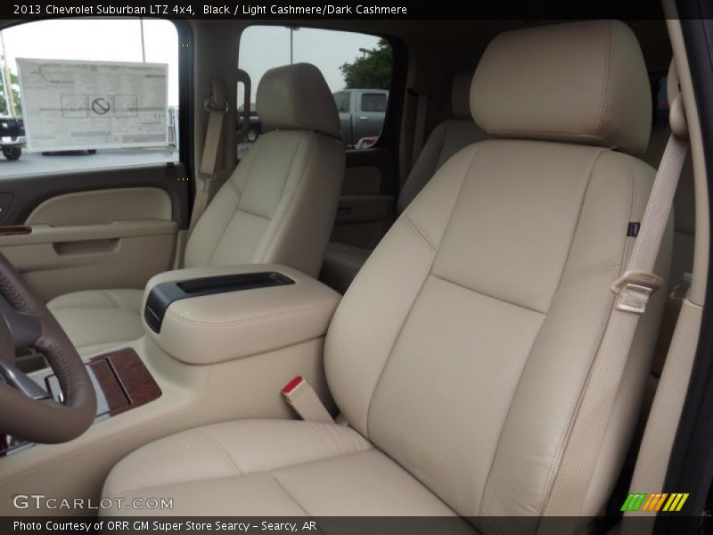 Black / Light Cashmere/Dark Cashmere 2013 Chevrolet Suburban LTZ 4x4