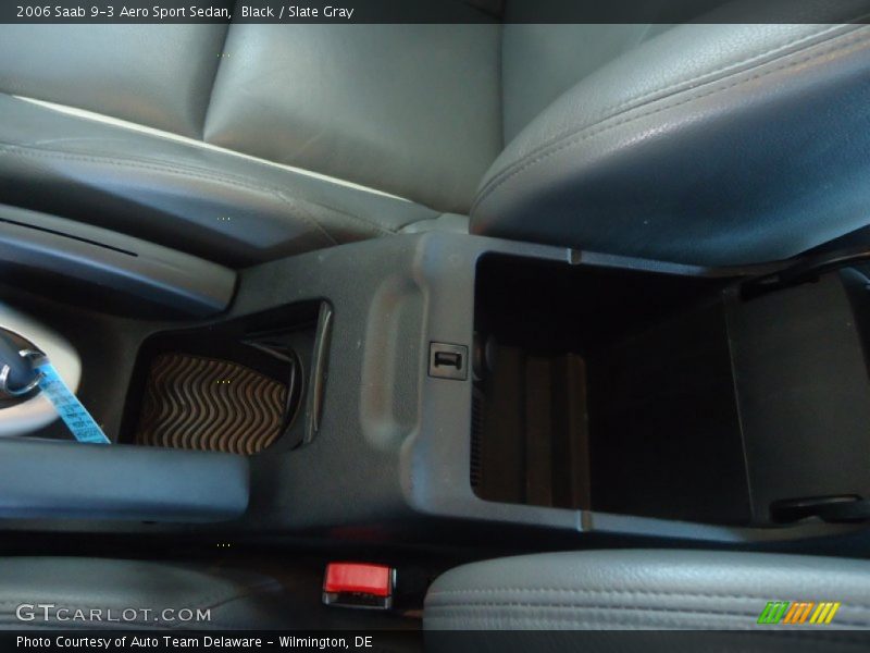 Black / Slate Gray 2006 Saab 9-3 Aero Sport Sedan