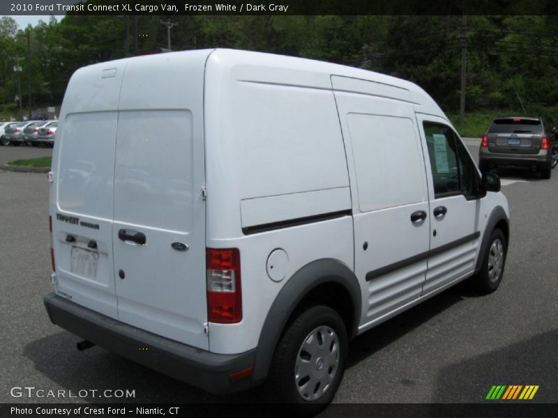 Frozen White / Dark Gray 2010 Ford Transit Connect XL Cargo Van
