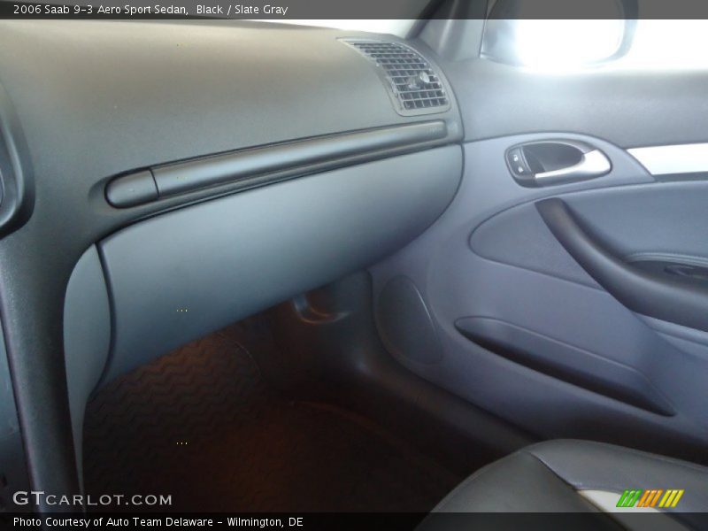 Black / Slate Gray 2006 Saab 9-3 Aero Sport Sedan