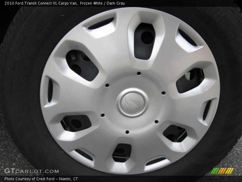 Frozen White / Dark Gray 2010 Ford Transit Connect XL Cargo Van