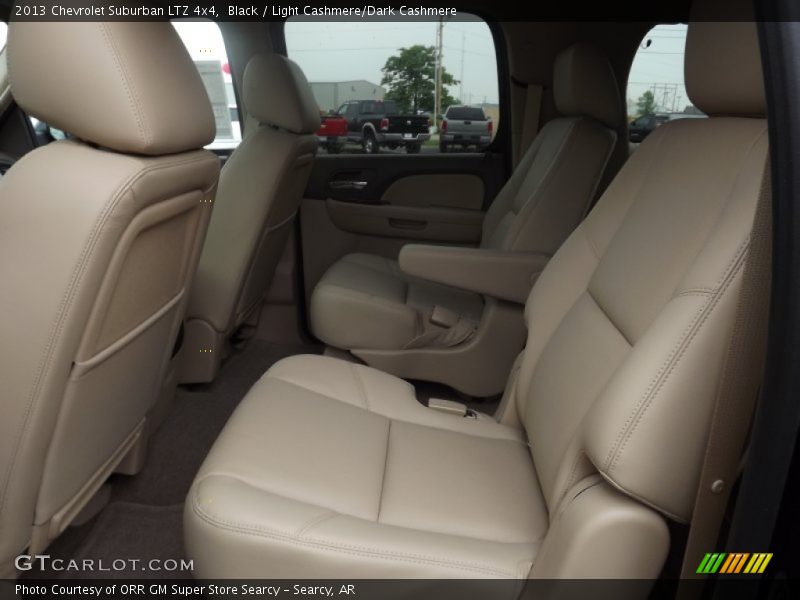 Black / Light Cashmere/Dark Cashmere 2013 Chevrolet Suburban LTZ 4x4