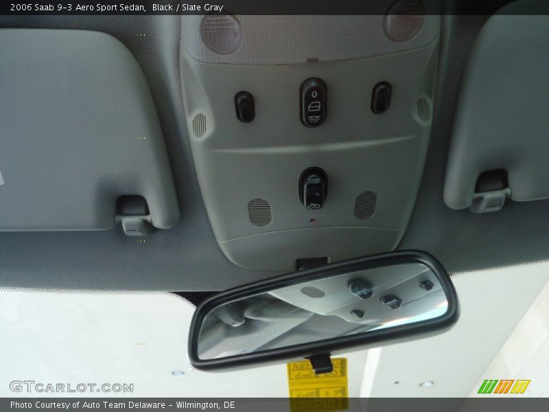 Black / Slate Gray 2006 Saab 9-3 Aero Sport Sedan